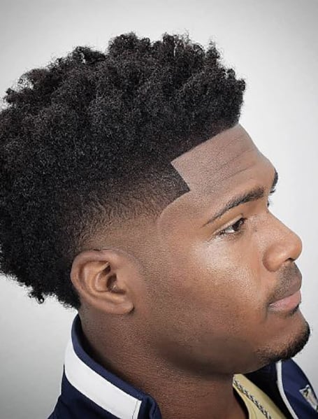 what is a burst fade haircut