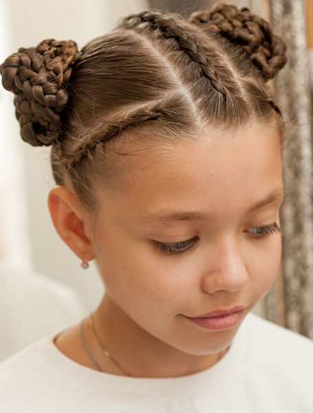 20 Cutest Braided Hairstyles For Kids In 2021 The Trend Spotter