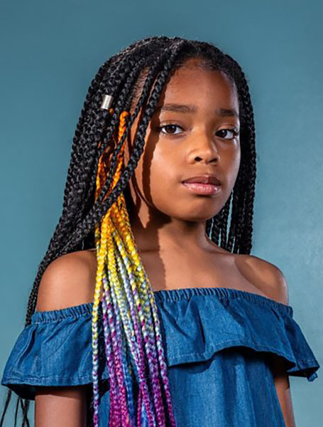 Kids Braids Hairstyles With Weave