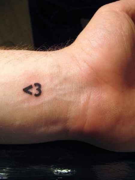 heart tattoos designs for men