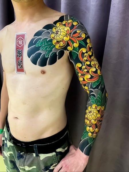 Yakuza Tattoo Design Back, Zugaikotsu Aka Skull Tattoo