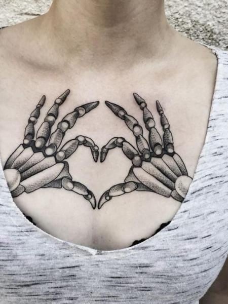 Update 80 skeleton hands touching tattoo super hot  ineteachers