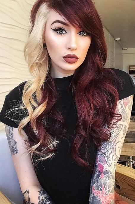 30 Burgundy Hair Colour Ideas You Will Love 21 The Trend Spotter
