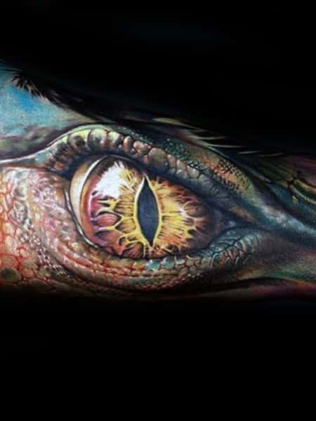  3d sárkány tetoválás