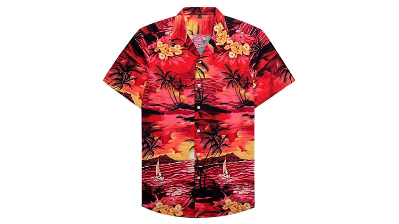 100 cotton hawaiian shirts