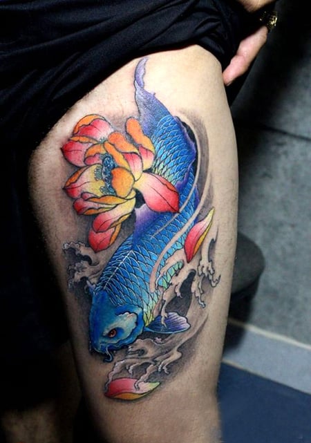 Koi Fish Tattoo Ancient History Meaning Ideas And Designs