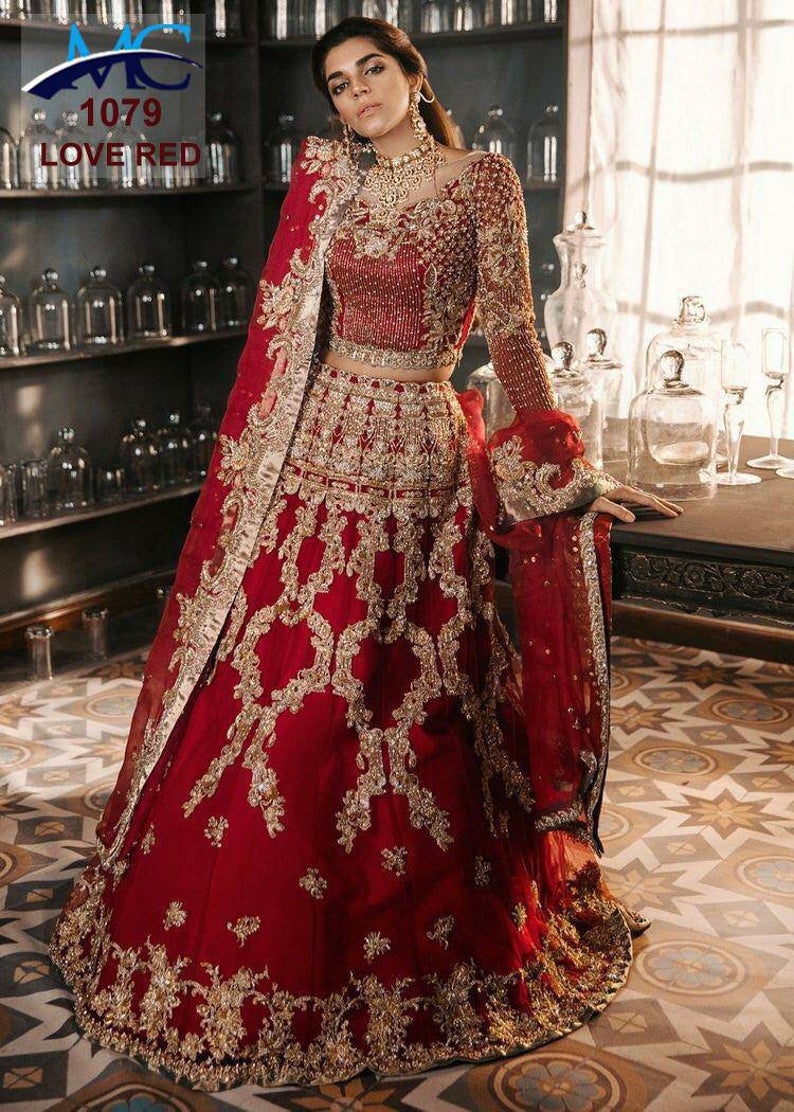 50 Red Wedding Dresses for Striking Brides (2021) - The Trend Spotter