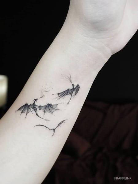 66 Minimalist Dragon Tattoo Ideas To Inspire You In 2023  Outsons