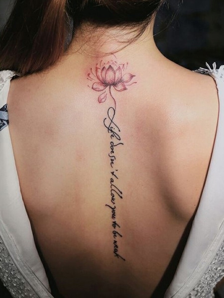 30 Sexy Spine Tattoos For Women That Will Make You Want To Get Inked   Inspired Beauty
