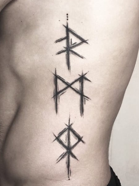 Top 79 Best Rune Tattoo Ideas  2021 Inspiration Guide  Rune tattoo Viking  rune tattoo Viking tattoos for men