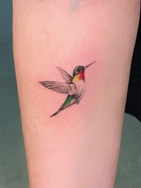 Buy Hummingbird Temporary Tattoo 3 Inch Long Lasting Skin Decal Online in  India  Etsy
