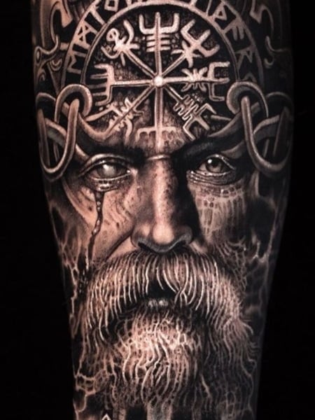 Berserker Viking Tattoo by dennymurtattoo  Tattoogridnet