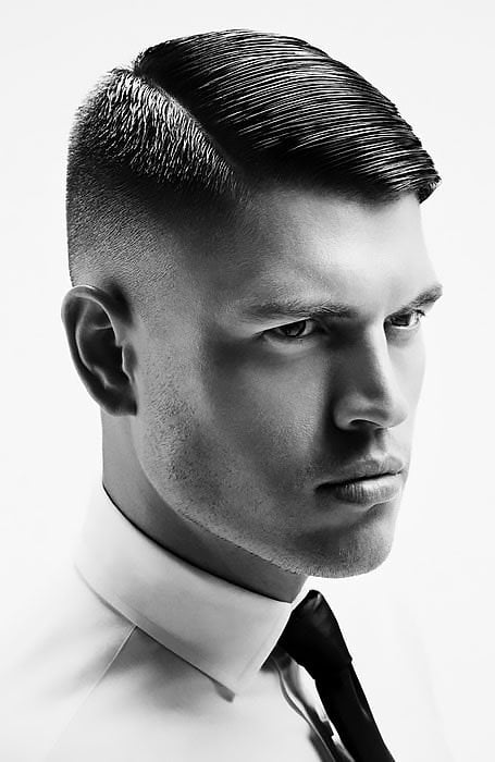 Side part fade | Side swept hairstyles, Classy hairstyles, Mens hairstyles  short