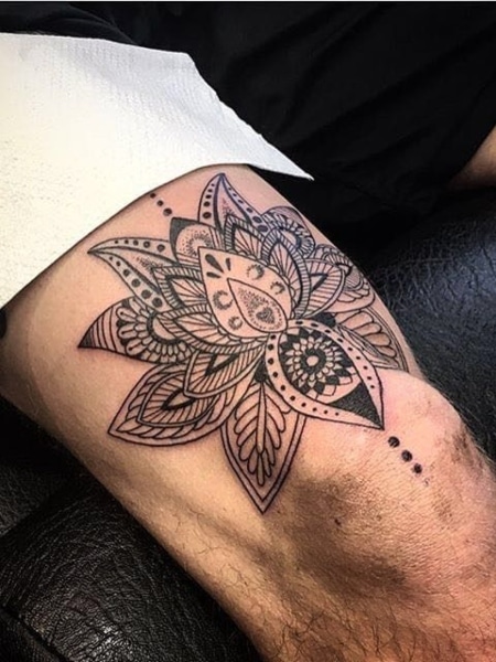 30 Thigh Tattoos for Men That Will Turn Heads in 2023  100 Tattoos