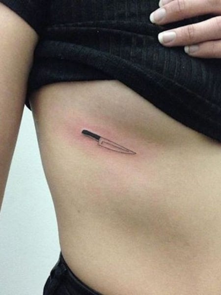 10 Best Simple Knife Tattoo IdeasCollected By Daily Hind News