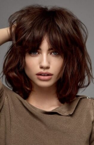 70 Best Curtain Bangs Hairstyles & Haircuts for 2024