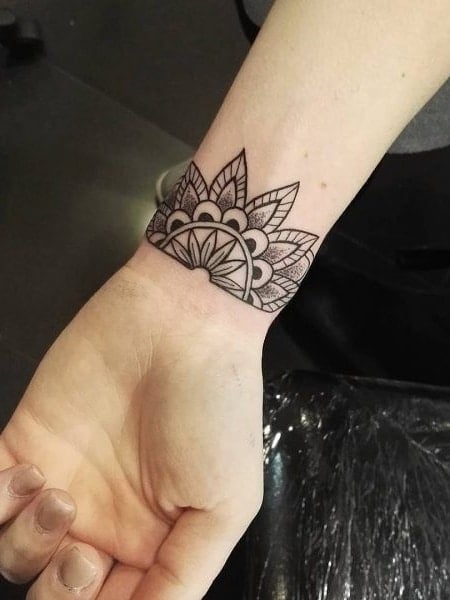 Learn 90 about mandala wrist tattoo latest  indaotaonec