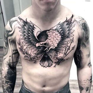 100 Striking Eagle Tattoo Designs for Men & Women