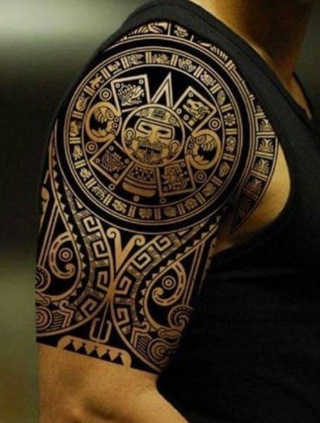 mexican tribal art tattoos