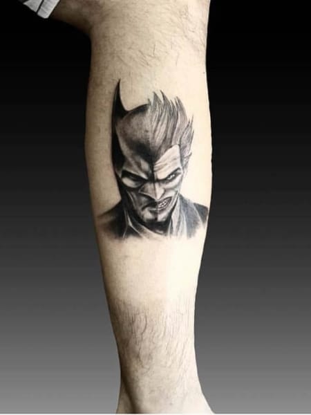 Black Pearl Tattoo  Sketchy Batman vs Joker  Gestochen von Jule    tattoo tattooidea tattooinspiration inked  inkedgirls inkedwoman batmantattoo jokertattoo sketchytattoo  inkedpeople flensburg tattooartist 