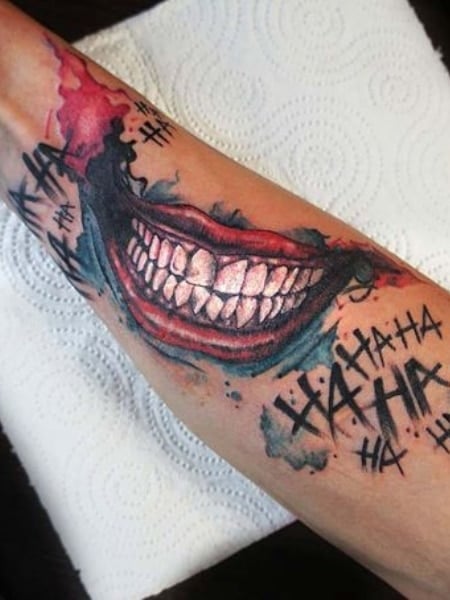 Joker Tattoos for Men  Joker tattoo Forearm sleeve tattoos Joker tattoo  design