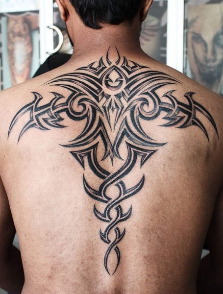 Tribal Hip tattoo