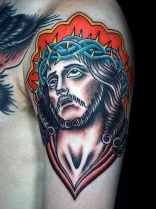 100 Jesus Tattoos for Those Who Have Faith (2024) - The Trend Spotter