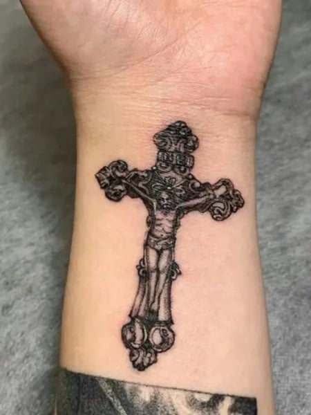 Faith Cross Temporary Tattoo / Religious Tattoo / Cross Tattoo - Etsy