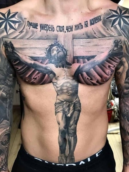 The meaning of a Jesus Christ tattoohistory photo examples sketches  facts