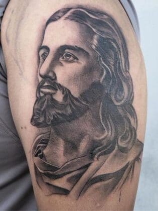 100 Jesus Tattoos for Those Who Have Faith (2024) - The Trend Spotter