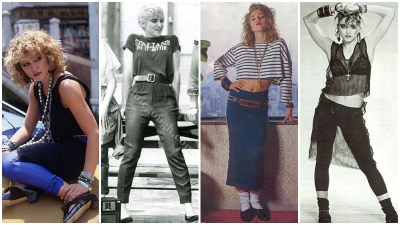 punk rock 1980s fashion