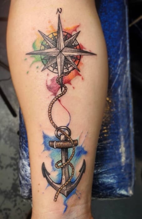 50 Cool Anchor Tattoo Designs and Meanings 2023