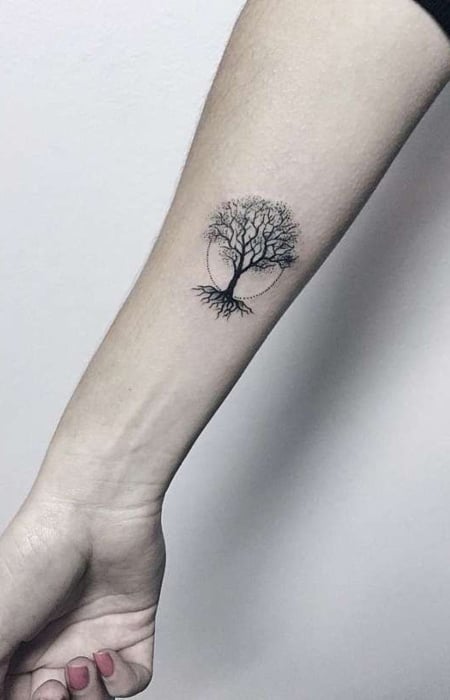 30 Family Tree Tattoo Designs And Meanings  Saved Tattoo