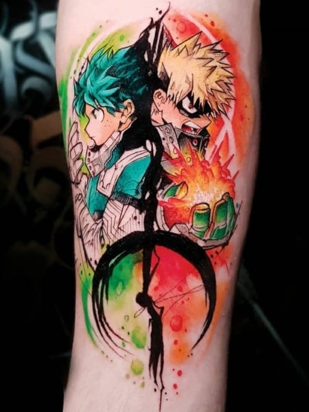 Anime Tribal Tattoos