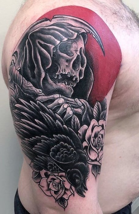 TattooSnobcom  Grim Reaper tattoo by rbtattoo at  Facebook