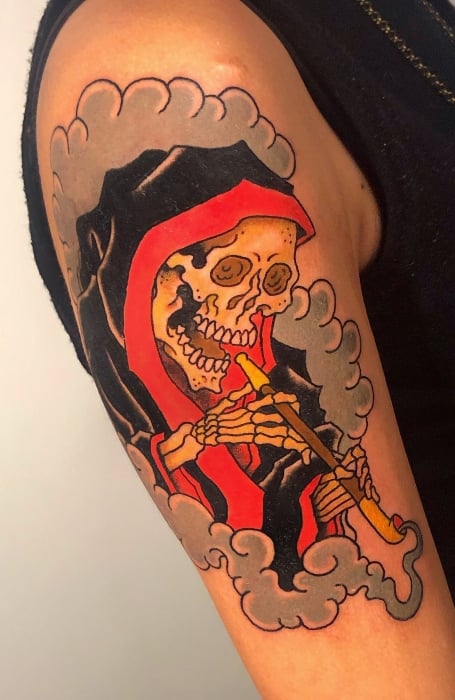 11 Reaper Tattoo Designs And Samples