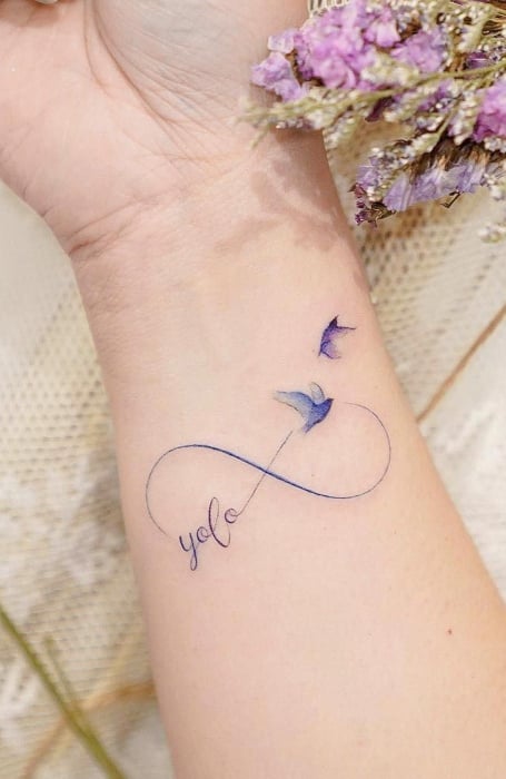 19 Infinity Symbol Tattoo Designs for Women  Moms Got the Stuff