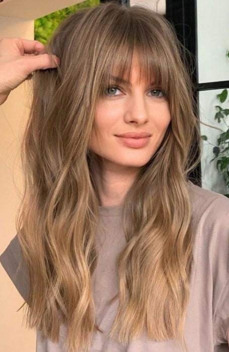 44 Trendy Wispy Bangs for 2023  How to Match to Your Face Shape
