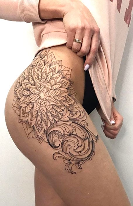 Thigh Tattoos for Women - The Fashionable Trend - FashionActivation