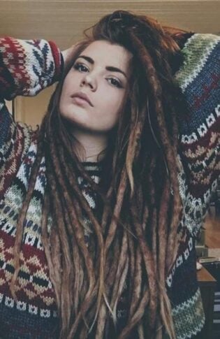 35 Coolest Dread Hairstyles for Women in 2024 - The Trend Spotter