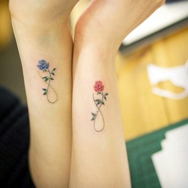 Flower Tattoo  Tattoos for daughters Mother tattoos Friend tattoos