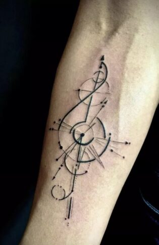 100 Coolest Music Tattoos for Men & Women - The Trend Spotter