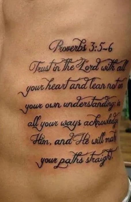 meaningful tattoo sayings for men
