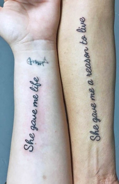 1motherhood quotes tattoos