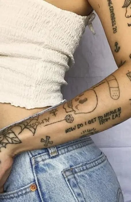 100 Cool Patchwork Tattoo Design Ideas in 2023  Torso tattoos Tattoos  Traditional snake tattoo
