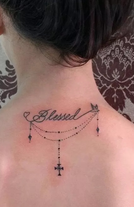 11 Blessed Neck Tattoo Ideas That Will Blow Your Mind  alexie