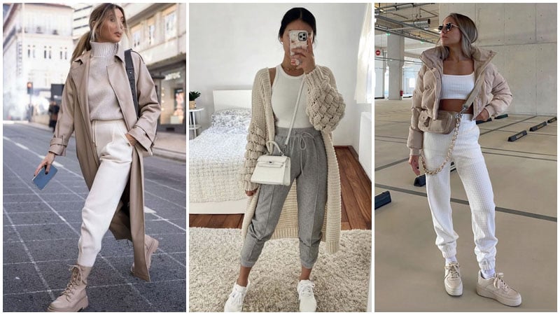 3 Ways On How To Rock The White Wide Leg Pant Trend In Winter - STYLETHEGIRL