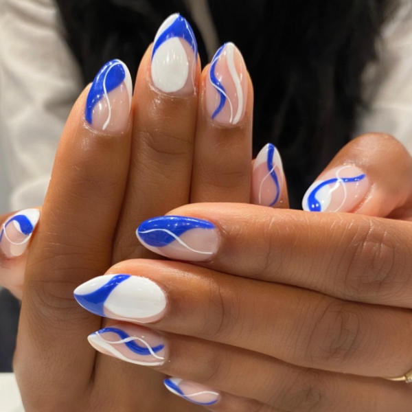 30 Vibrant Royal Blue Nail Designs for 2024 The Trend Spotter