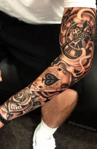 30 Unique Tattoo Design Ideas For 2024   Unique Sleeve Tattoos 315x485 