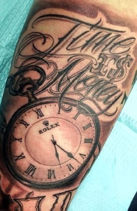 Time is Money best tattoo  Money tattoo Hand tattoos for guys Sleeve  tattoos